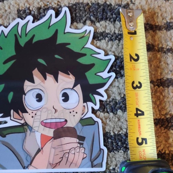 Deku My Hero Academia Motion Sticker - Picture 3 of 4